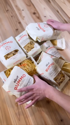 本日のレシピは：パスタルンモのタリャテッレとトリュフぺストの記事動画