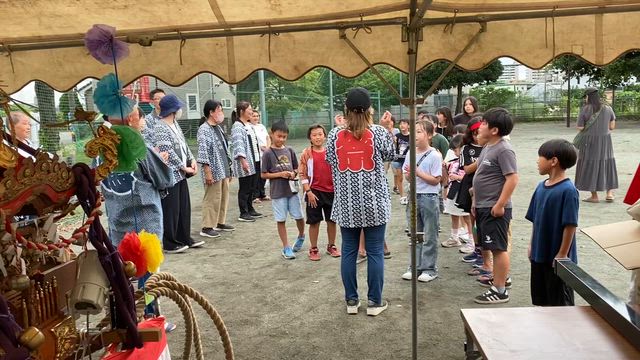 地元のお祭りの記事動画