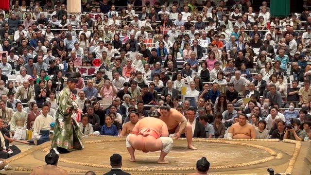 大相撲秋場所　四日目　現地観戦③の記事動画