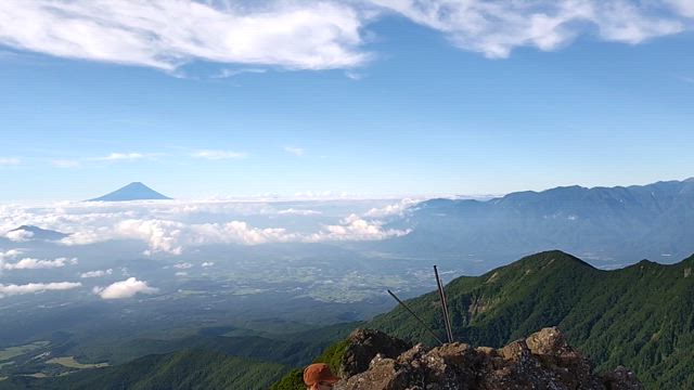 2025年6回目の山登り　八ヶ岳縦走　その2の記事動画