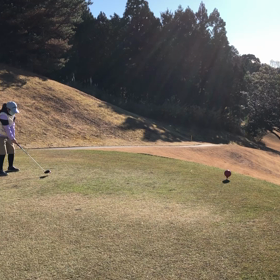 娘にとってのゴルフの画像