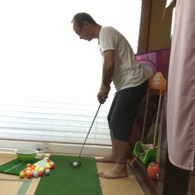 パター練習の画像