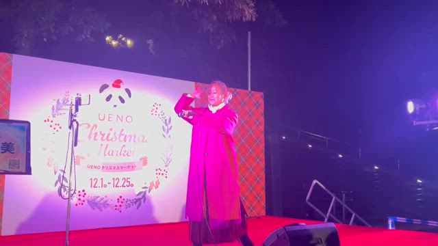 2024年12月19日上野クリスマスマーケットライブでした╰(*´︶`*)╯の記事動画