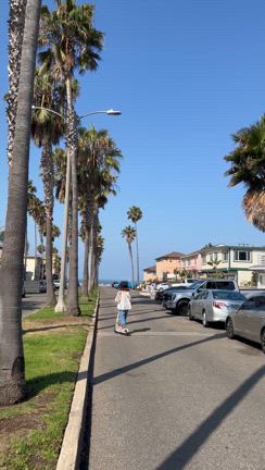 カリフォルニアらしい朝活？の記事動画