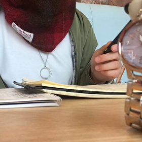 勉強風景12の画像