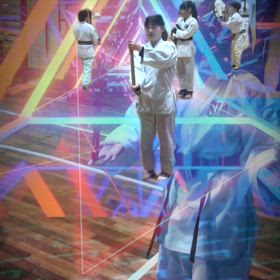 日曜練習。棒術。の画像