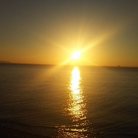 ソプラノ さちあ  新年 初日の出を見て 愛知県三河湾にての画像