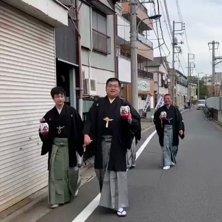 御練りの動画と写真の記事動画