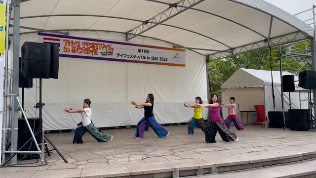 美しい仙人たちの舞♡タイフェスティバル仙台レポの記事動画