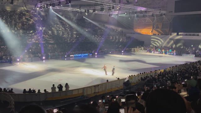 アイスショーへ行きましたの記事動画