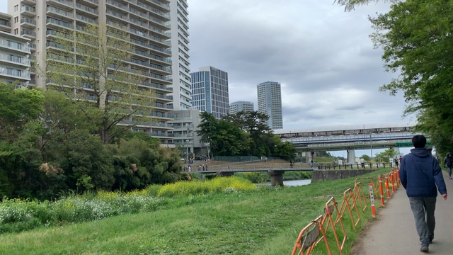 二子玉川の河原への記事動画
