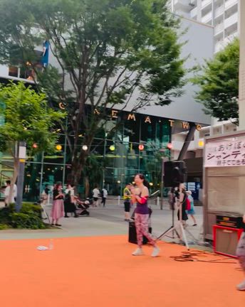 あけぼの夏まつり、出演しました！『親子でできる楽しいヨガ』の記事動画