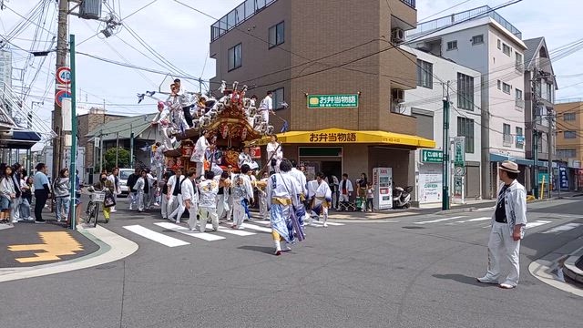 神戸  東灘だんじり祭り  ②の記事動画