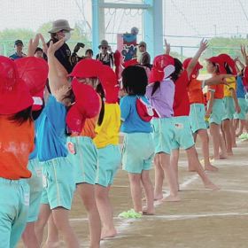 幼稚園最後の運動会④の画像