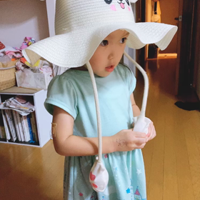 お片付けと帽子の関係の画像