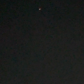 国際宇宙ステーション「きぼう」が見えたよの画像
