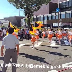 京都橘高校吹奏楽部@金沢ゆめ街道2025パレード10の画像