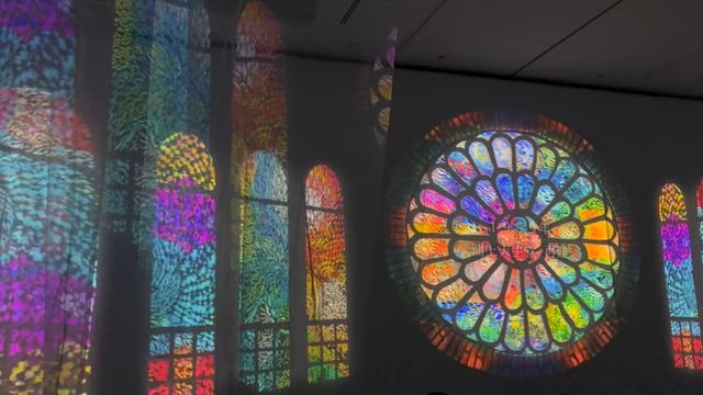 「旅する光の切り絵展」へ！の記事動画