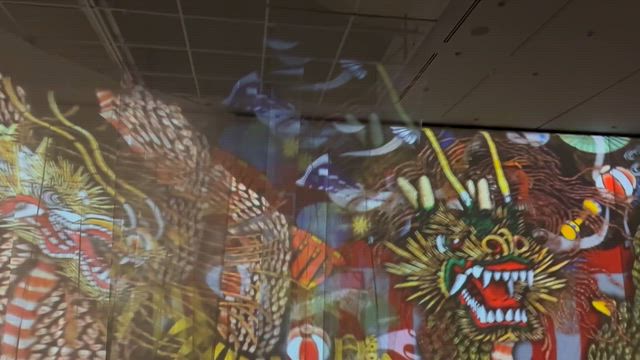 「旅する光の切り絵展」へ！の記事動画