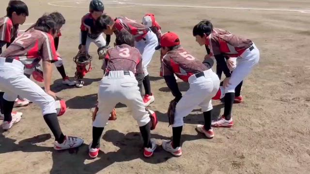 スポ少春季大会開幕！！緊張の開幕戦、勝利！！の記事動画