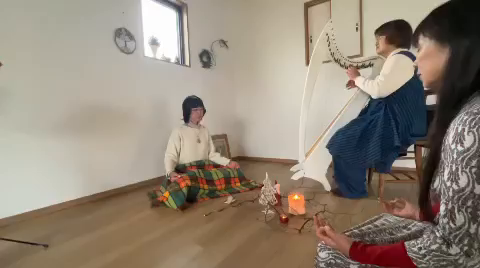 無邪気に楽しんだ冬至のワ―クと大天使ハニエルのメッセージ♪の記事動画