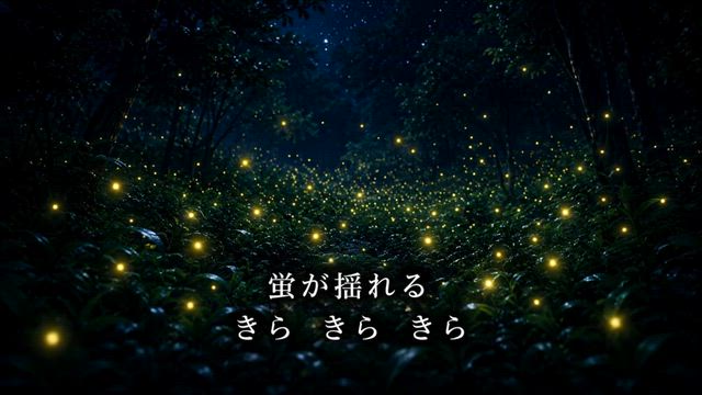 蛍神の森 ～魂を浄化する緑の灯り～の記事動画