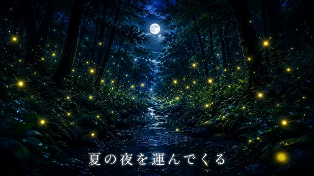 蛍神の森 ～魂を浄化する緑の灯り～の記事動画
