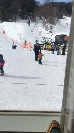 初スノボーの記事動画