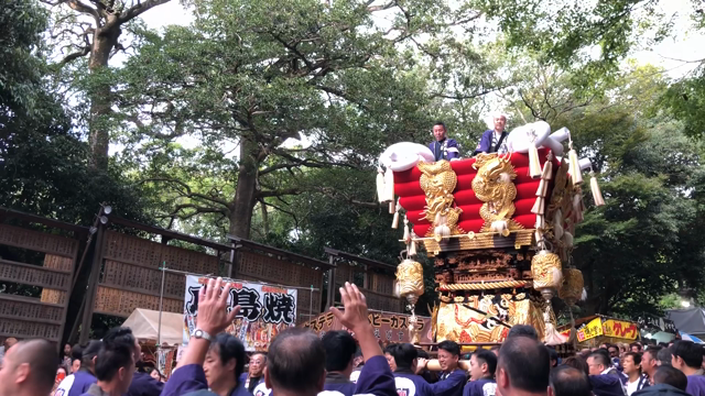 枚岡神社秋郷祭  行ってきたぁ ♡:.(っ>ω<c).:♡ °の記事動画