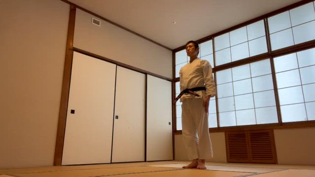 空手の型は最先端の記事動画