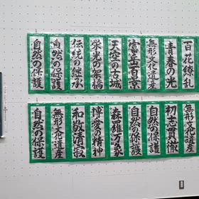 産経ジュニア書道コンクール　ジュニア賞の画像
