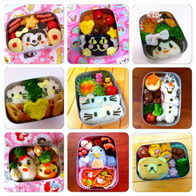 4/11(火) キャラ弁 #3年間キャラ弁まとめの画像