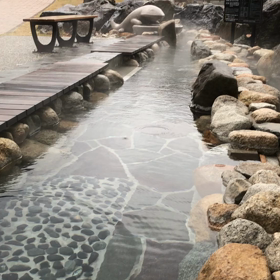 ☆久々に足湯☆の画像