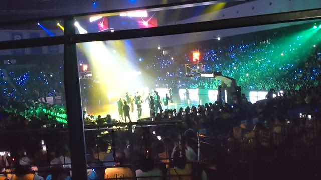 初プロバスケの観戦　その1の記事動画