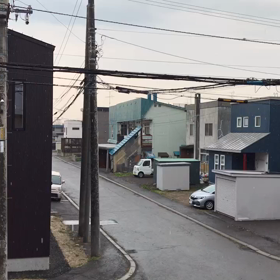 急に雨がの画像