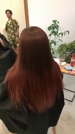 セブからのお客さん？？ピンクのグラデーションでいい感じ〜♪の記事動画