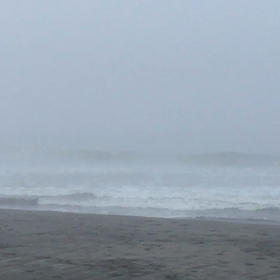 7月28日千葉北、東浪見の朝の波の画像