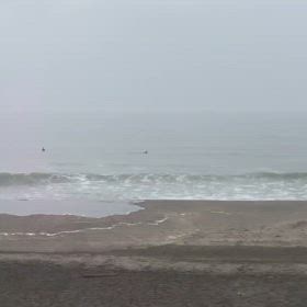9月9日千葉北、東浪見の朝の波の画像
