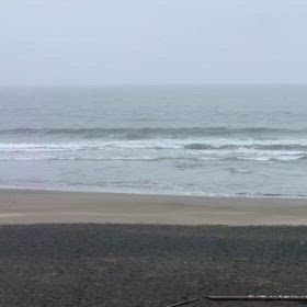 6月10日千葉北、東浪見の朝の波の画像