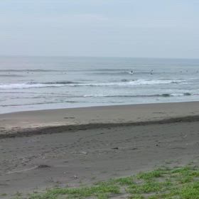 6月7日千葉北、東浪見の朝の波の画像