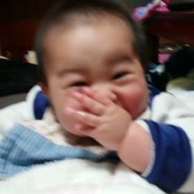 息子の爆笑wの画像