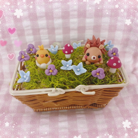 お花畑の画像