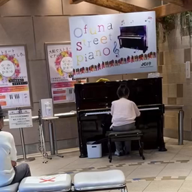 駅中での画像