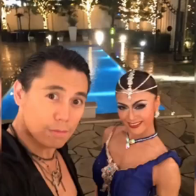 元気に踊れるだけで幸せの画像