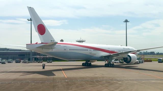 政府専用機の記事動画