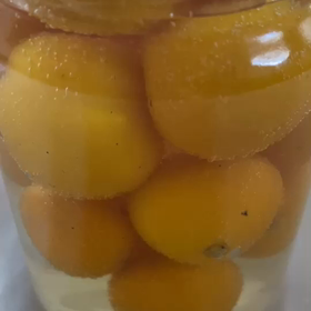 金柑炭酸水を作ってみた！の画像