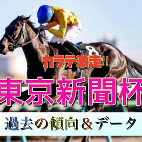 【G3】東京新聞杯　〜過去10年データ＆レース傾向〜の画像