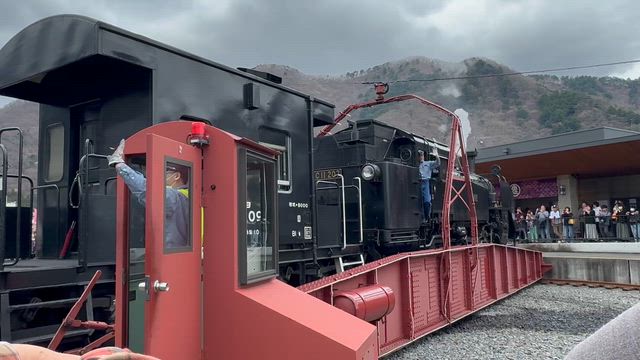 鬼怒川温泉で見た桜とSL大樹の記事動画