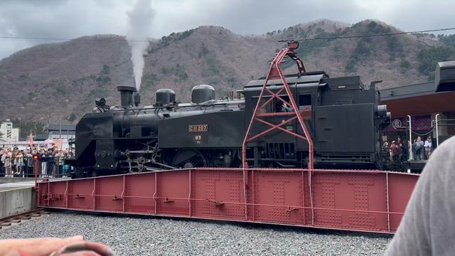 鬼怒川温泉で見た桜とSL大樹の記事動画