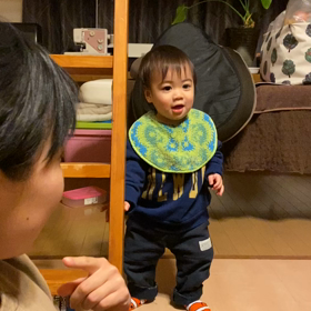 うーたん初めて歩いちゃった✨の画像